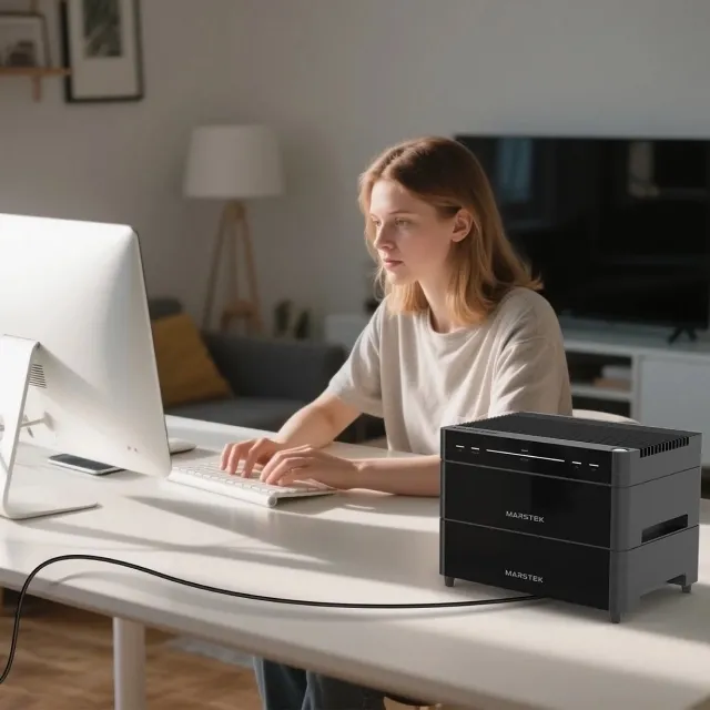 Зарядна станція Marstek Venus-A + додаткова батарея Venus-A Battery 1200W, 4240Wh Фото - 4